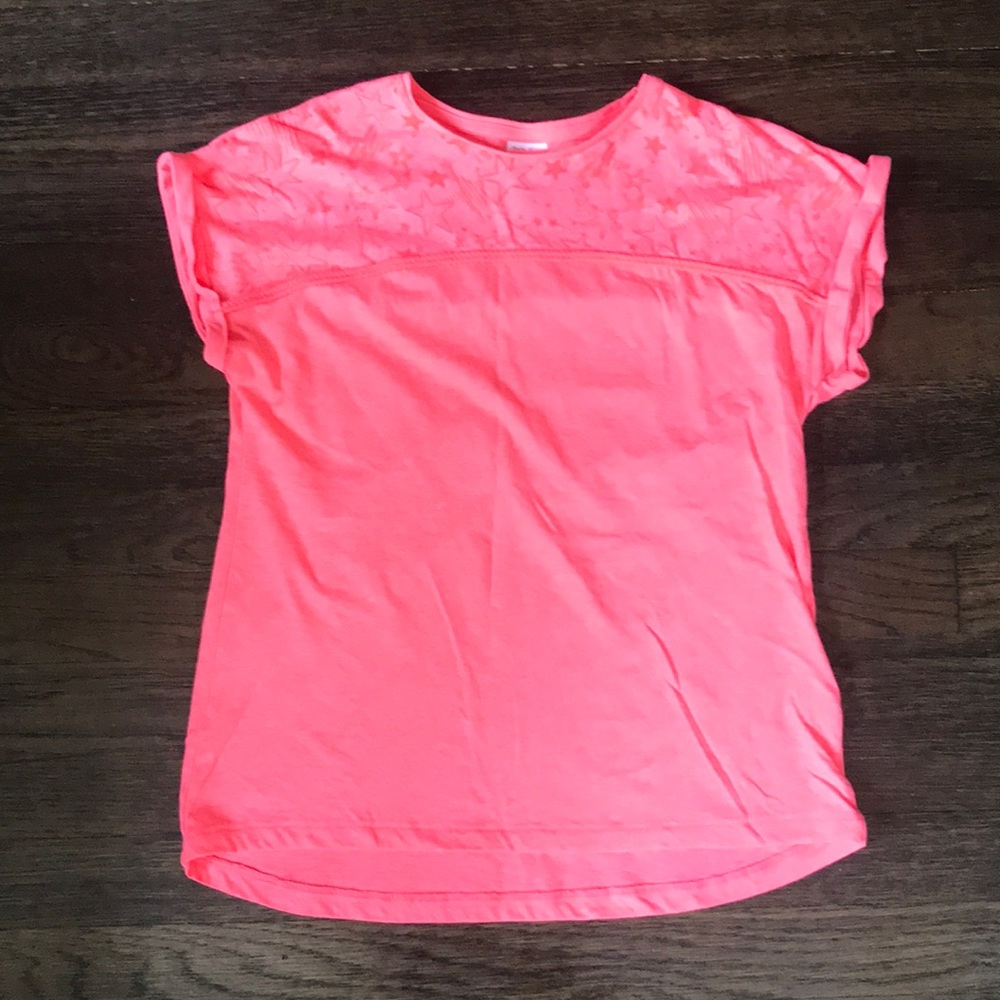 Zara Girls Coral Star Tee